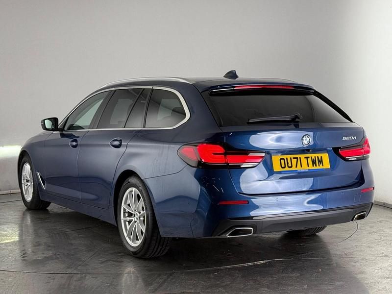 Used BMW 520 2021 Blue Estate