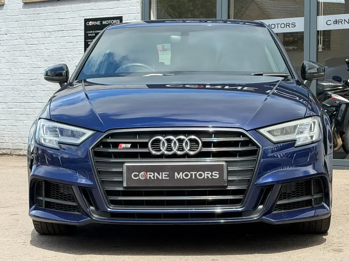 Used Audi S3 Sportback Black Edition 300 HP (220 kW) 2019 Blue Hatchback