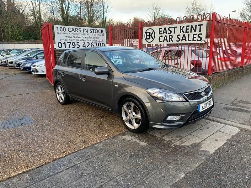 Used Kia Ceed 124 HP (91 kW) 2011 Grey Hatchback
