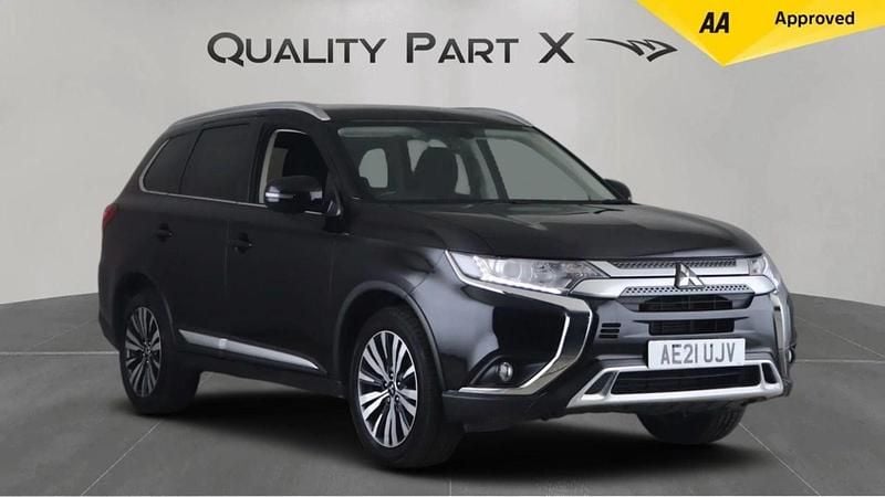 Black Used 2021 Mitsubishi Outlander SUV | £15,199 (Fair price) - Image 1/3