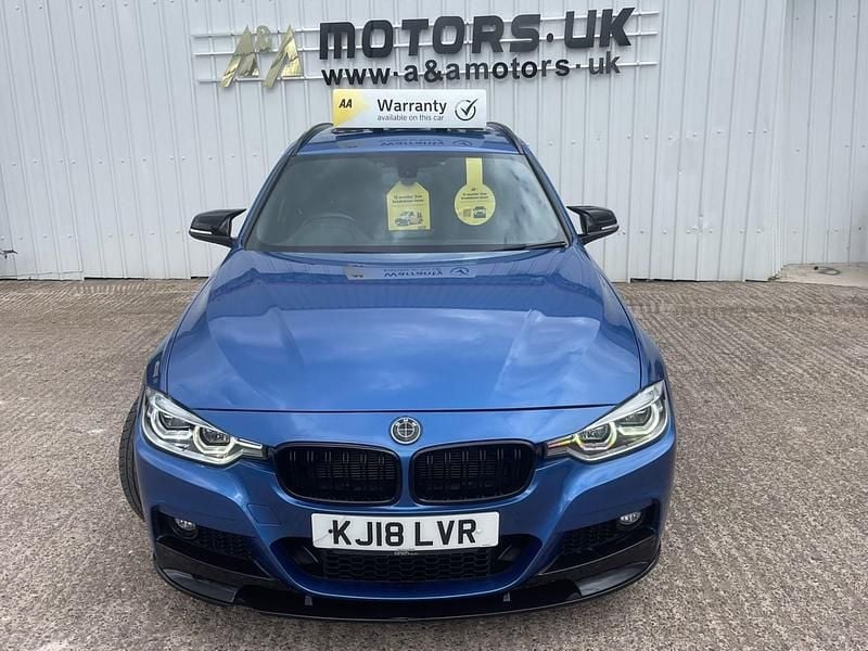 Blue Used 2018 BMW 320 M Sport Estate | £12,800 - Image 1/4