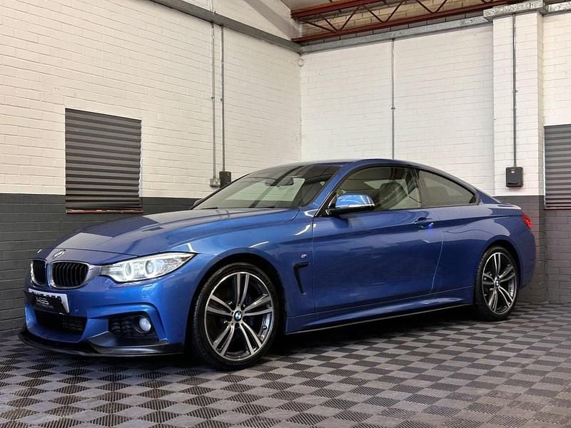 Used BMW 420 M Sport 190 HP (139 kW) 2017 Blue Coupe
