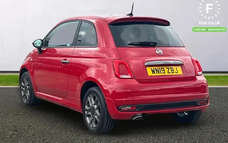 Used Fiat 500 S 69 HP (50 kW) 2019 Red Hatchback