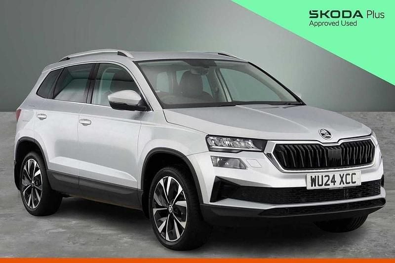 Used Skoda Karoq SE L 110 HP (80 kW) 2024 Brilliant silver metallic SUV