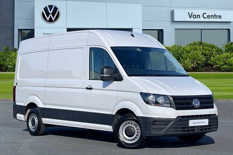 White Used 2024 VW Crafter Van | £31,291 (Fair price) - Image 1/4