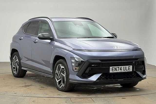 Blue Used 2025 Hyundai Kona N Line SUV | £26,795 (Expensive) - Image 1/4