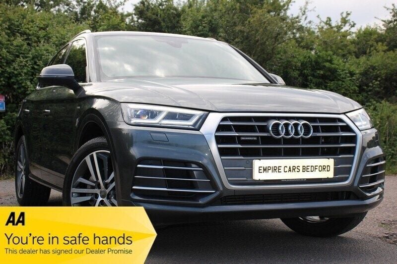 Grey Used 2017 Audi Q5 S-Line SUV | £21,990 (Fair price) - Image 1/3
