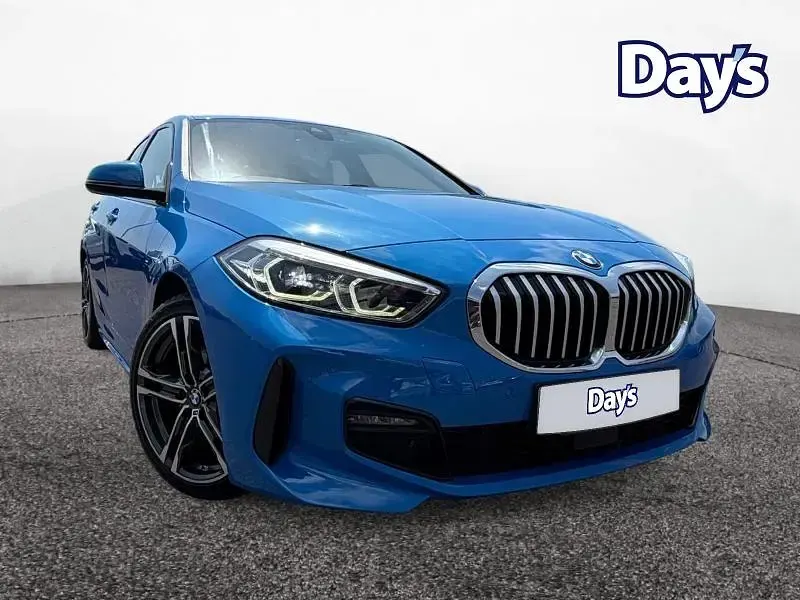 Used BMW 118 M Sport 150 HP (110 kW) 2022 Blue Hatchback