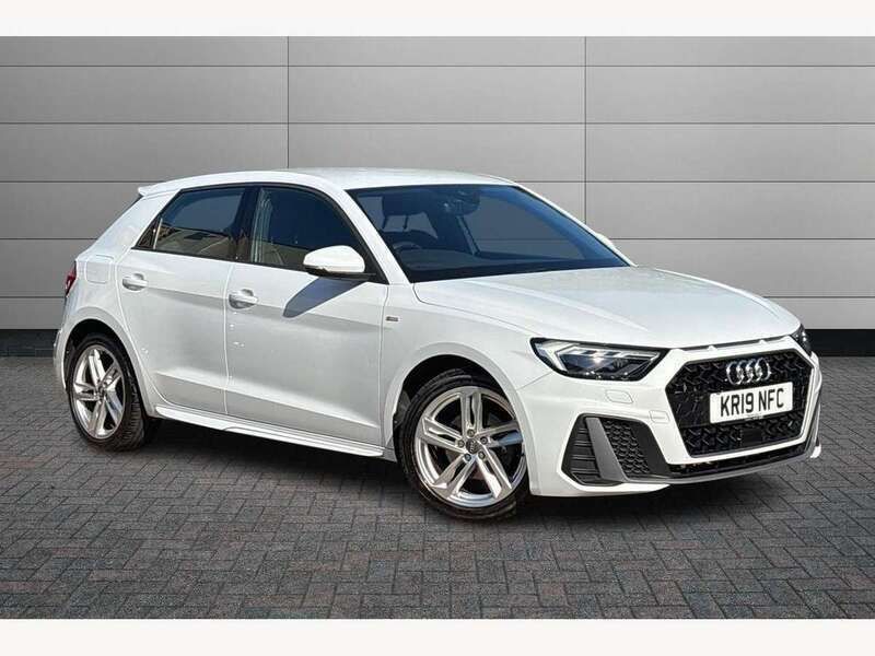 White Used 2019 Audi A1 S-Line Hatchback | £17,995 (Fair price) - Image 1/4