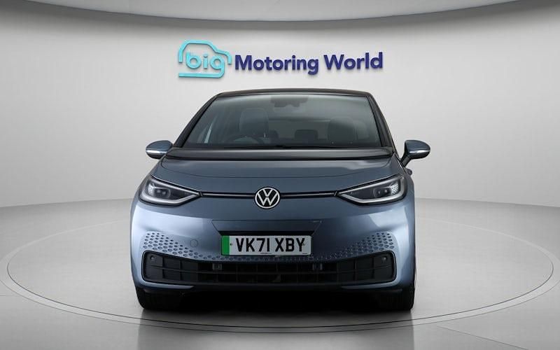 Used VW ID.3 Pro Performance 150 kW (204 HP) 2021 Blue Hatchback