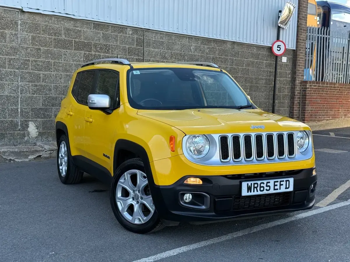 Used Jeep Renegade Limited 140 HP (102 kW) 2015 Yellow SUV