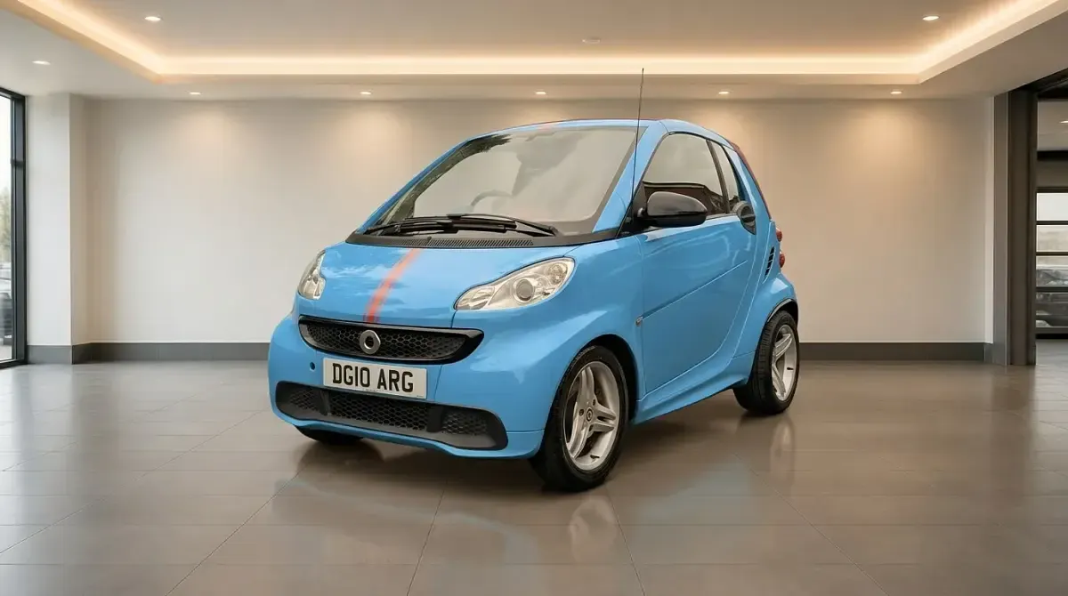 Used Smart ForTwo Cabrio Passion 71 HP (52 kW) 2013 Black Cabriolet