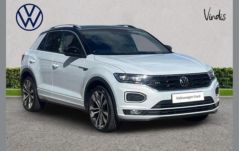 Used VW T-Roc R-line 150 HP (110 kW) 2021 Silver SUV