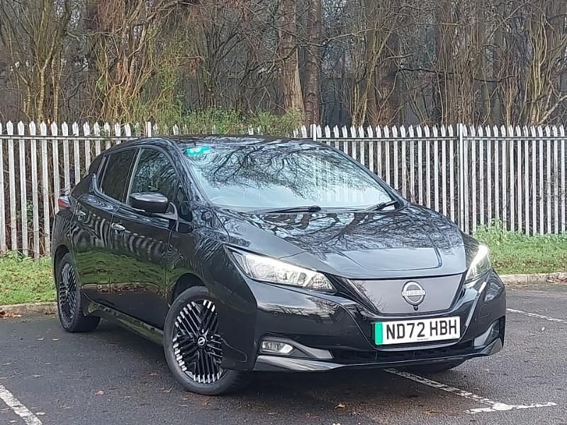 Black Used 2022 Nissan Leaf N-Connecta Hatchback | £11,398 (Fair price) - Image 1/4