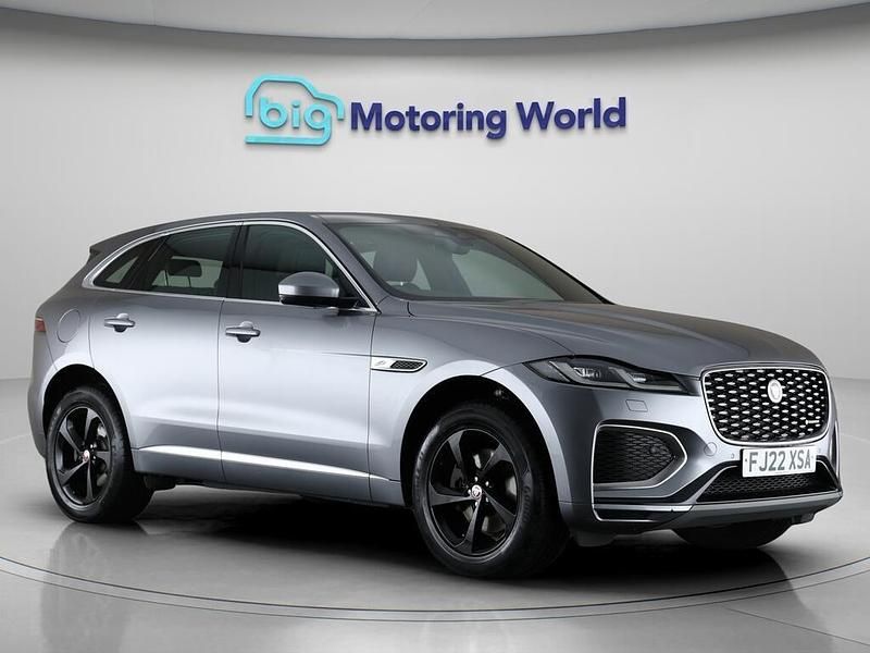 Grey Used 2022 Jaguar F-Pace R-Dynamic SUV | £26,300 (Good price) - Image 1/4