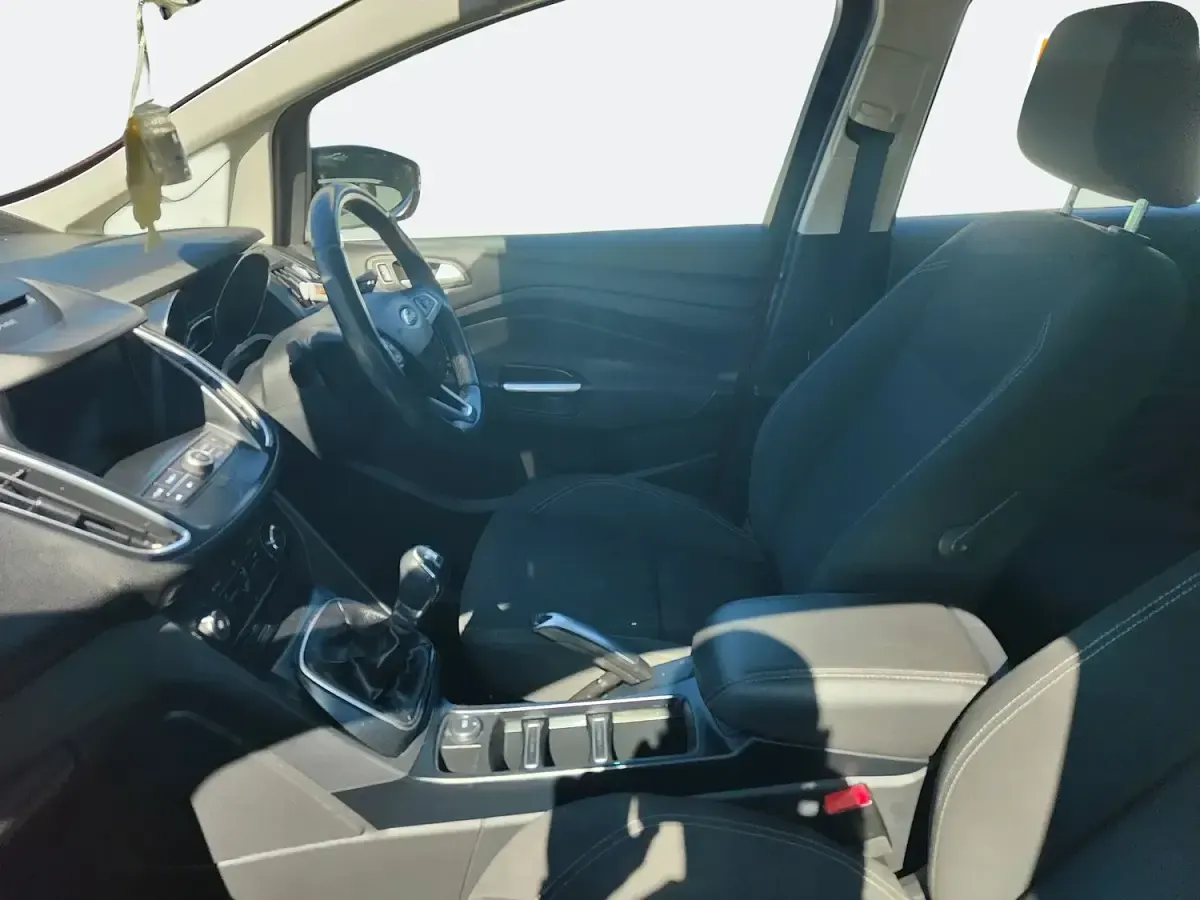 Used Ford C-MAX Zetec 125 HP (91 kW) 2015 Red MPV