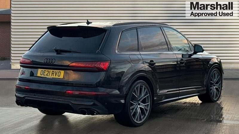 Used Audi SQ7 Comfort 507 HP (372 kW) 2021 Black SUV