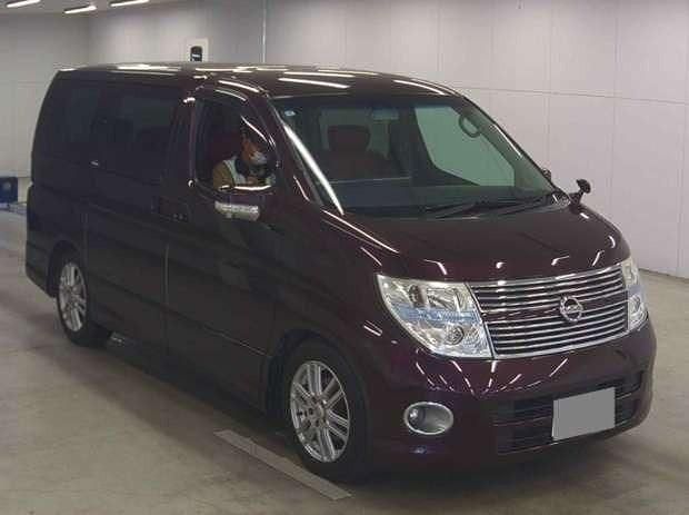 Used Nissan Elgrand Premium Edition 2007 Purple MPV