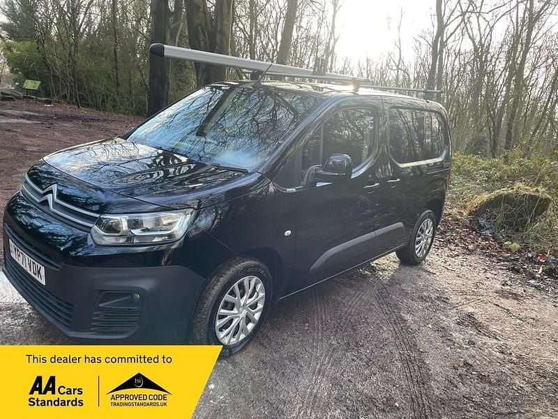 Black Used 2022 Citroën Berlingo MPV | £7,395 (Super price) - Image 1/4