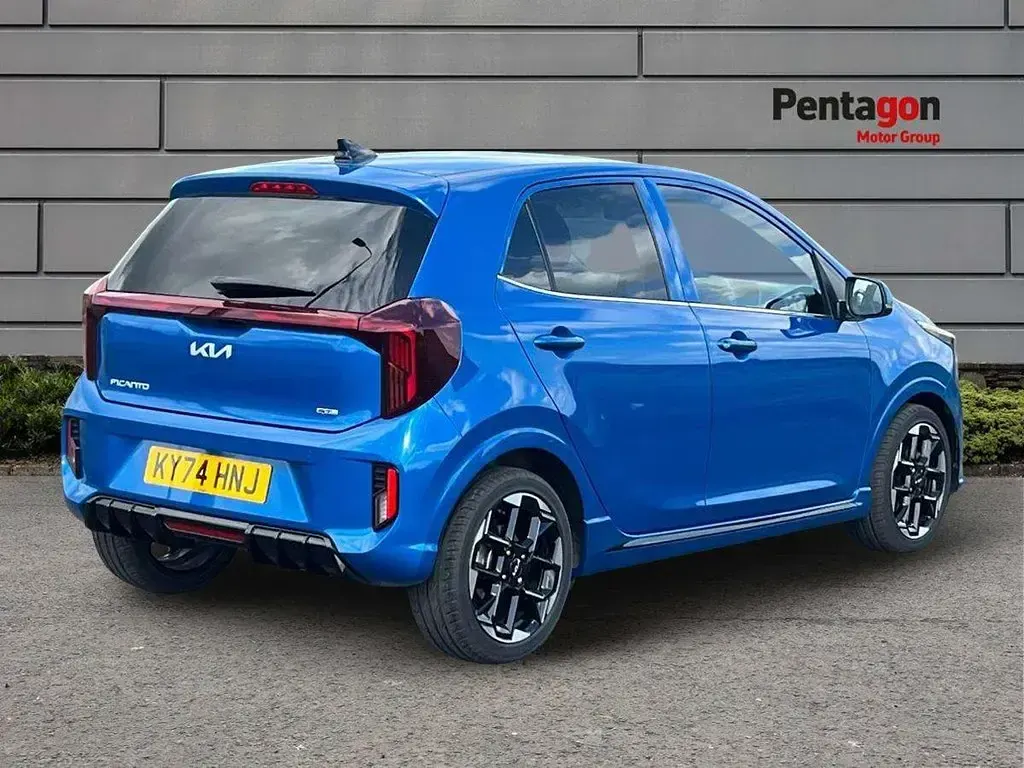 Used Kia Picanto GT-Line 61 HP (44 kW) 2024 Blue Hatchback