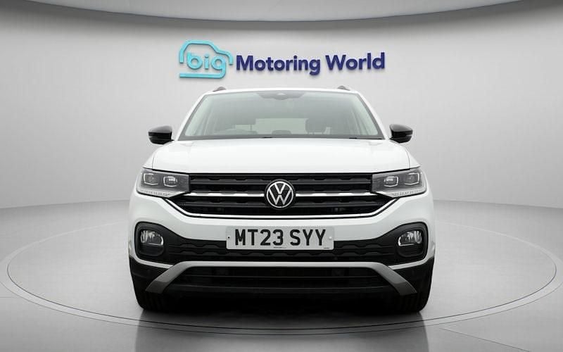 Used VW T-Cross Black Edition 110 HP (80 kW) 2023 White SUV