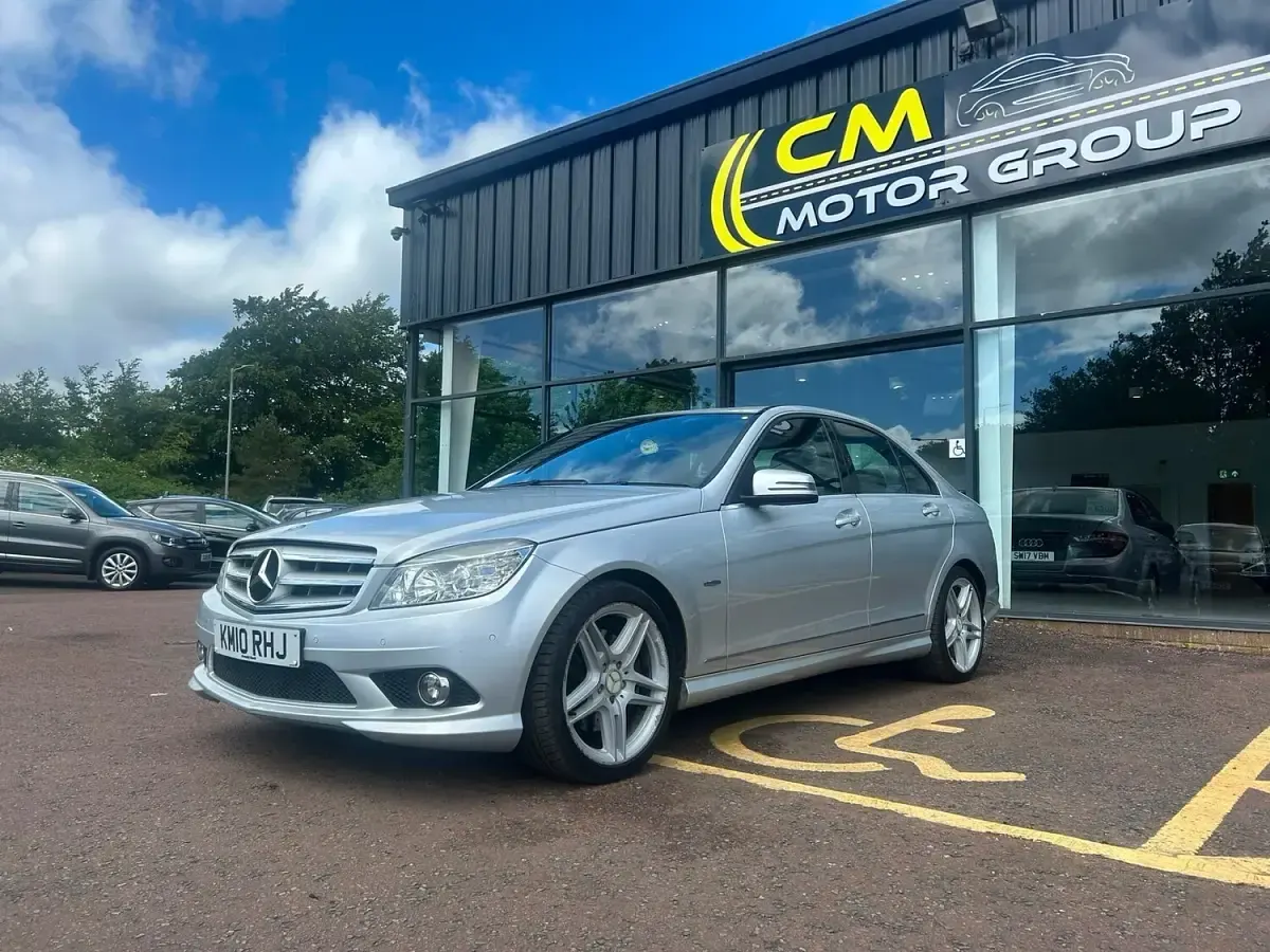 Used Mercedes C350 2010 Silver Sedan