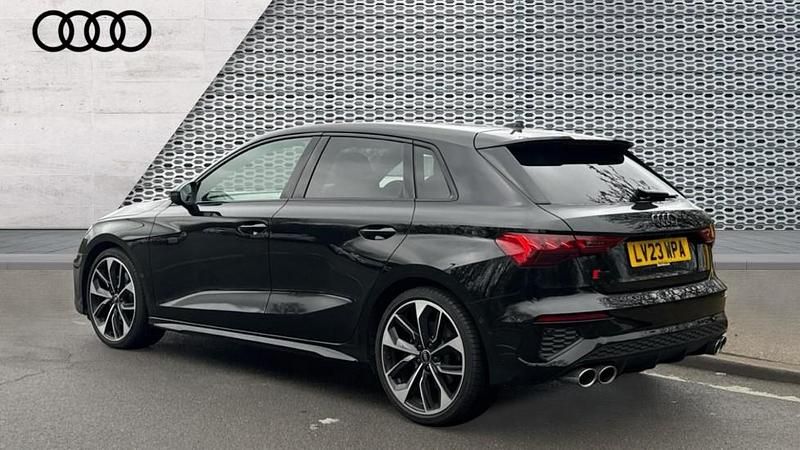 Used Audi A3 Advanced 310 HP (228 kW) 2023 Black Sedan