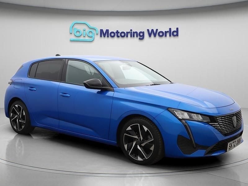 Blue Used 2022 Peugeot 308 Allure Premium Hatchback | £15,350 (Fair price) - Image 1/4