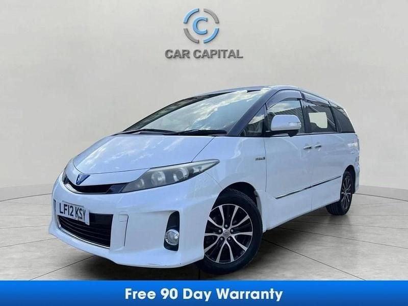 Used Toyota Estima Hybrid 2012 White MPV