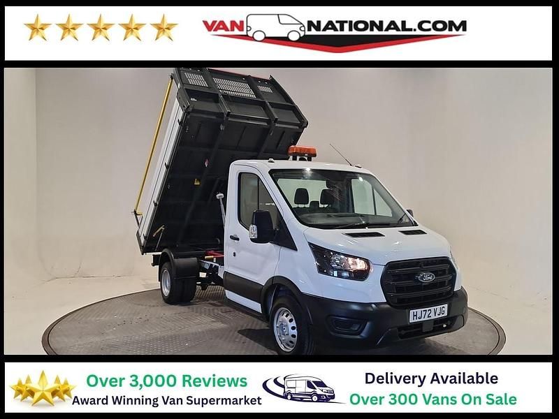 Used Ford Transit 130 HP (95 kW) 2022 White Cabriolet