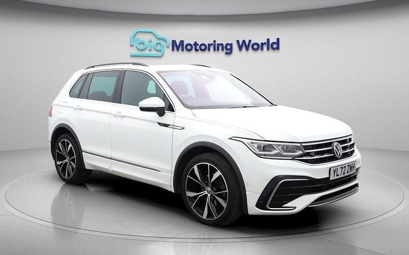 Used VW Tiguan R-line 150 HP (110 kW) 2023 White SUV