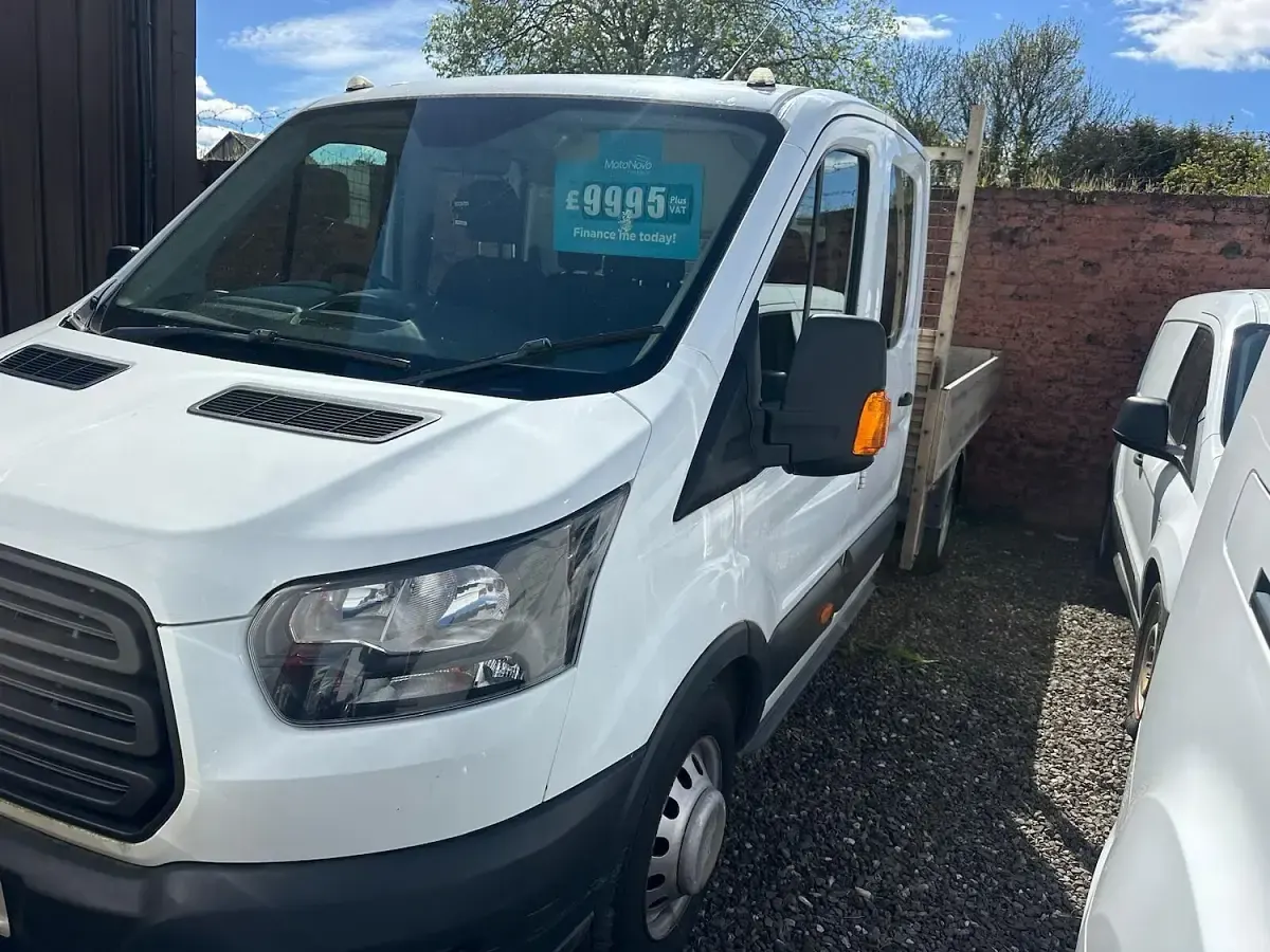 Used Ford Transit 130 HP (95 kW) 2019 White Van