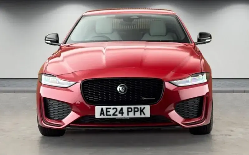 Used Jaguar XE R-Dynamic 204 HP (150 kW) 2023 Firenze red Sedan