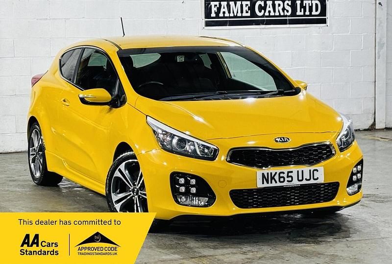 Yellow Used 2016 Kia ProCeed GT-Line Hatchback | £6,000 (A bit pricey) - Image 1/3