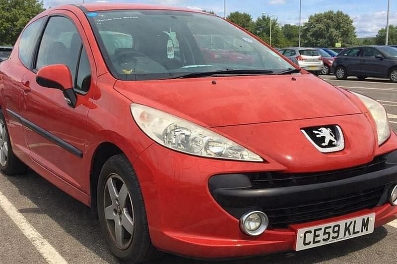 Red Used 2009 Peugeot 207 Hatchback | £995 (Good price) - Image 1/1