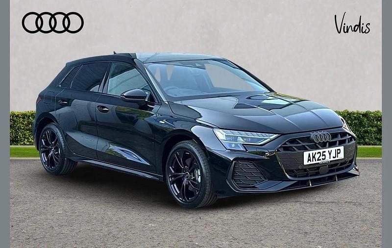 Black Used 2025 Audi A3 e-tron Black Edition Hatchback | £34,705 - Image 1/3