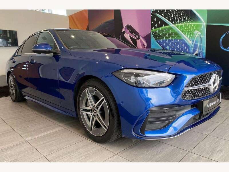 Blue Used 2024 Mercedes C200 AMG line Sedan | £31,990 (Fair price) - Image 1/2