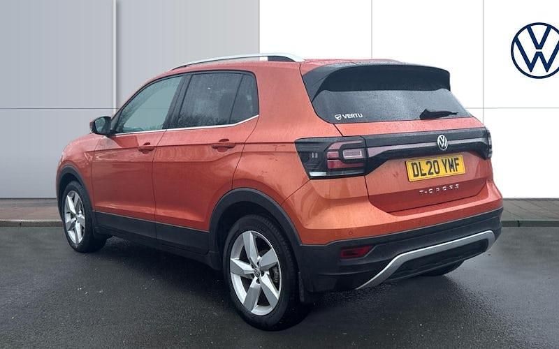 Used VW T-Cross SEL 116 HP (85 kW) 2020 Orange SUV