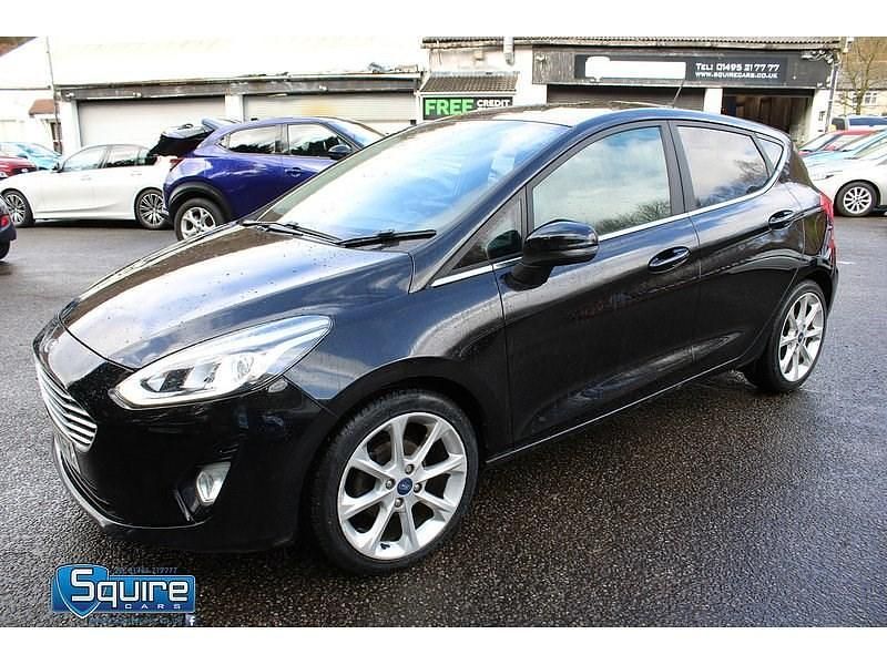 Used Ford Fiesta Titanium X 95 HP (69 kW) 2020 Black Hatchback