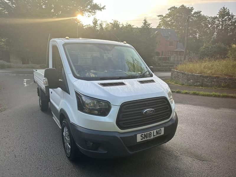 Used Ford Transit 130 HP (95 kW) 2018 White Cabriolet