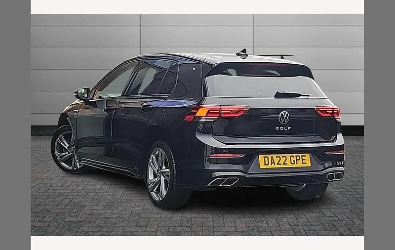 Used VW Golf VIII R-line 150 HP (110 kW) 2022 Black Hatchback