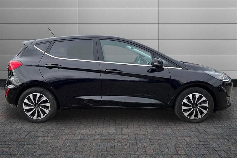Used Ford Fiesta Titanium 125 HP (91 kW) 2023 Black Hatchback
