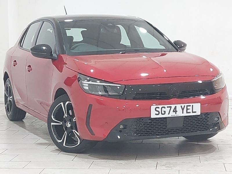 Red Used 2024 Vauxhall Corsa Hatchback | £15,998 (Fair price) - Image 1/4