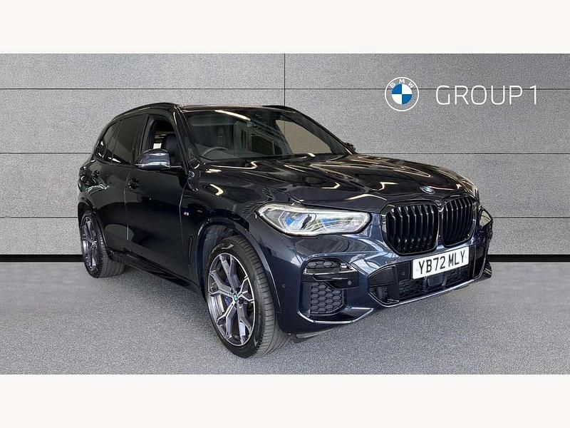 Black Used 2022 BMW X5 M Sport SUV | £47,950 (A bit pricey) - Image 1/4