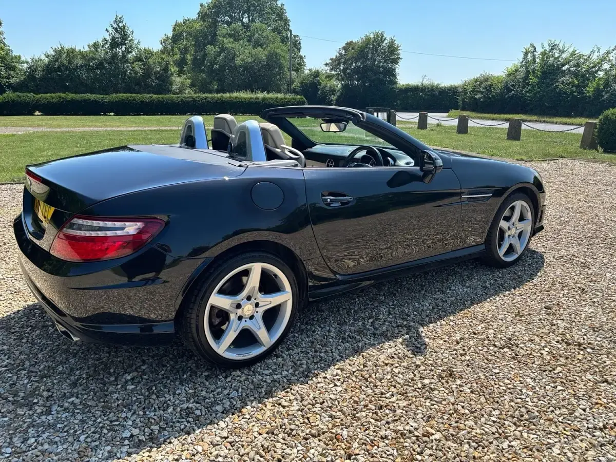 Used Mercedes SLK200 AMG 2011 Black Cabriolet