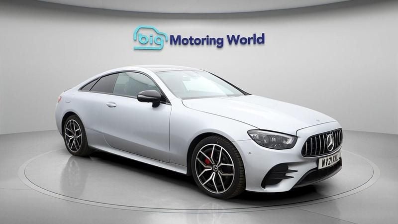 Used Mercedes E220 AMG Line Premium 2021 Silver Coupe