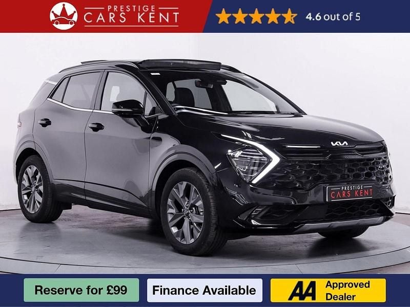 Black Used 2024 Kia Sportage GT-Line S SUV | £29,711 (Good price) - Image 1/4