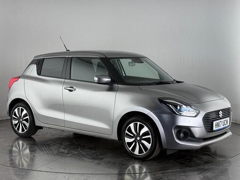 Silver Used 2017 Suzuki Swift SZ5 Hatchback | £11,350 (Fair price) - Image 1/3
