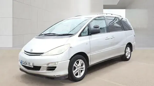 Used Toyota Previa 2004 Silver MPV
