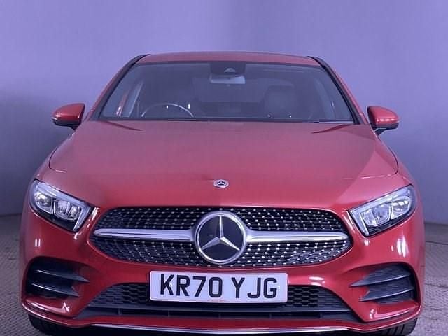 Used Mercedes A250 AMG line 218 HP (160 kW) 2020 Red Sedan